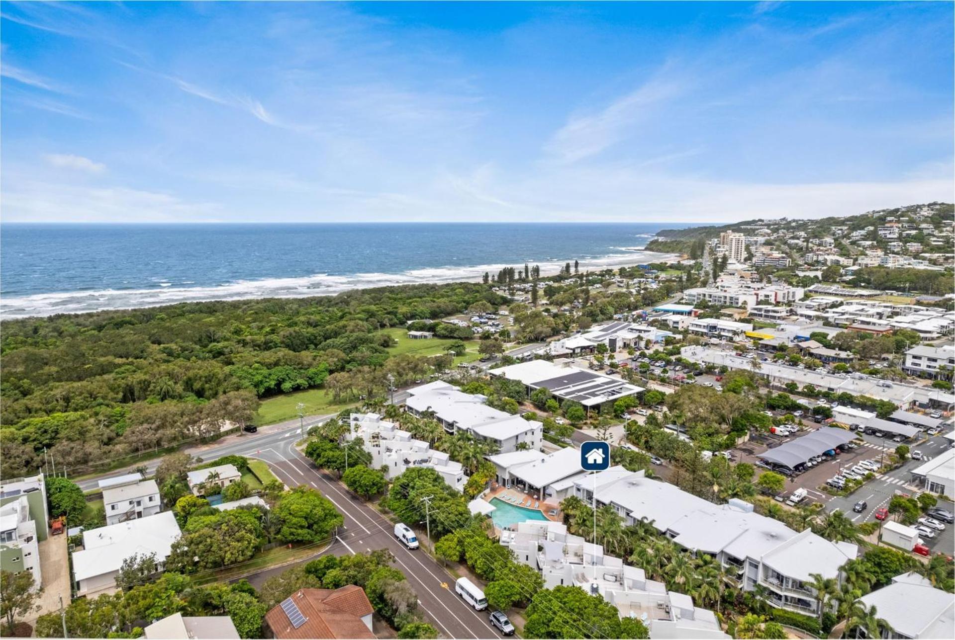 Belle Escapes 3 Bedroom Villa With Private Rooftop Spa Coolum Beach Extérieur photo